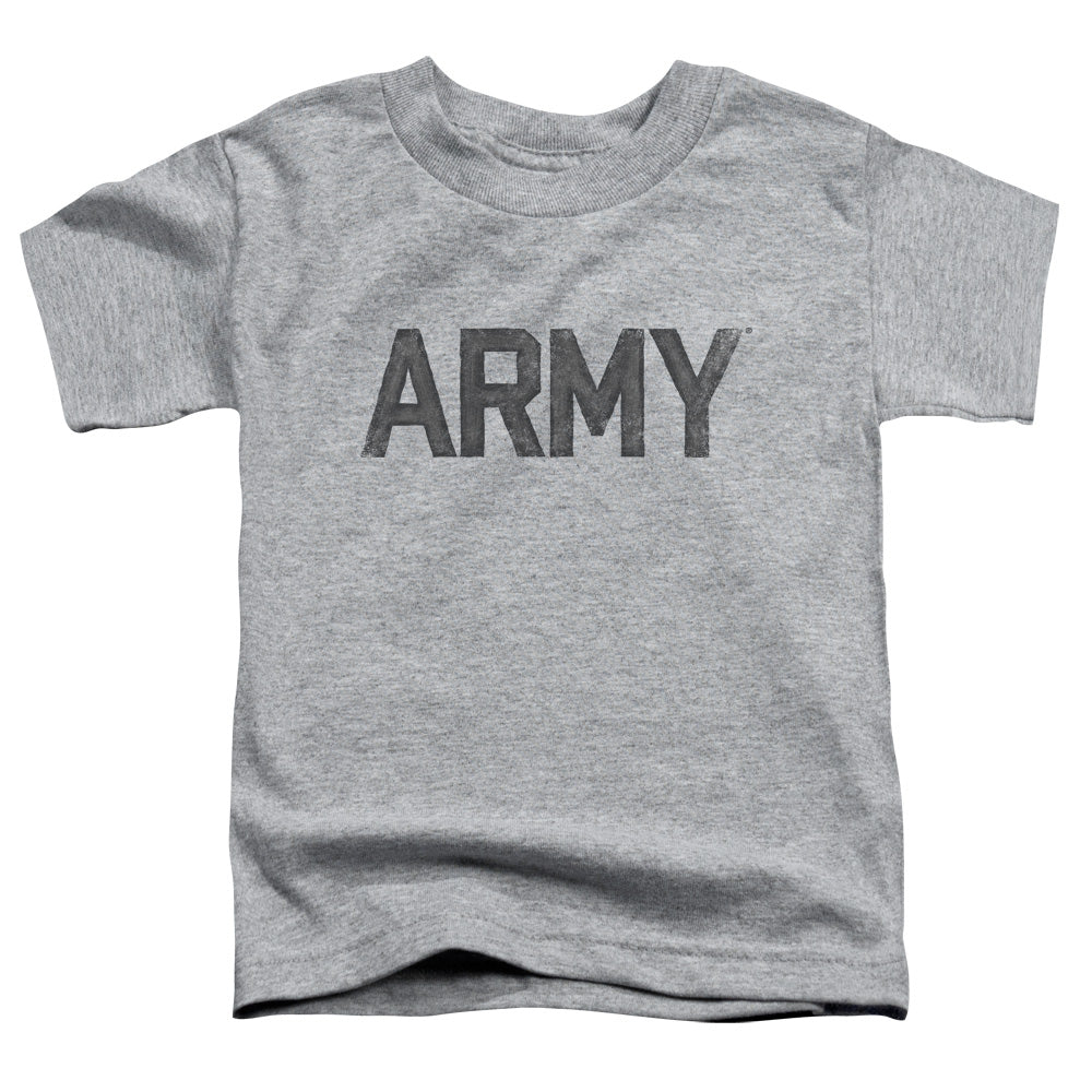 Army - Star - Short Sleeve Toddler Tee - Athletic Heather T-shirt