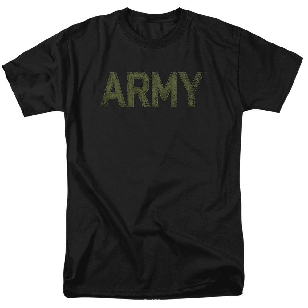 Army - Type - Short Sleeve Adult 18/1 - Black T-shirt