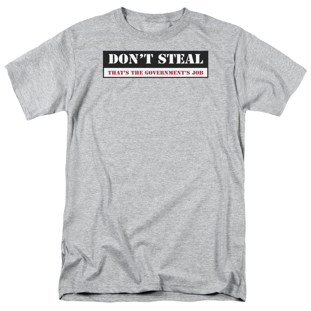 Dont Steal - Short Sleeve Adult 18 - 1 - Athletic Heather T-shirt