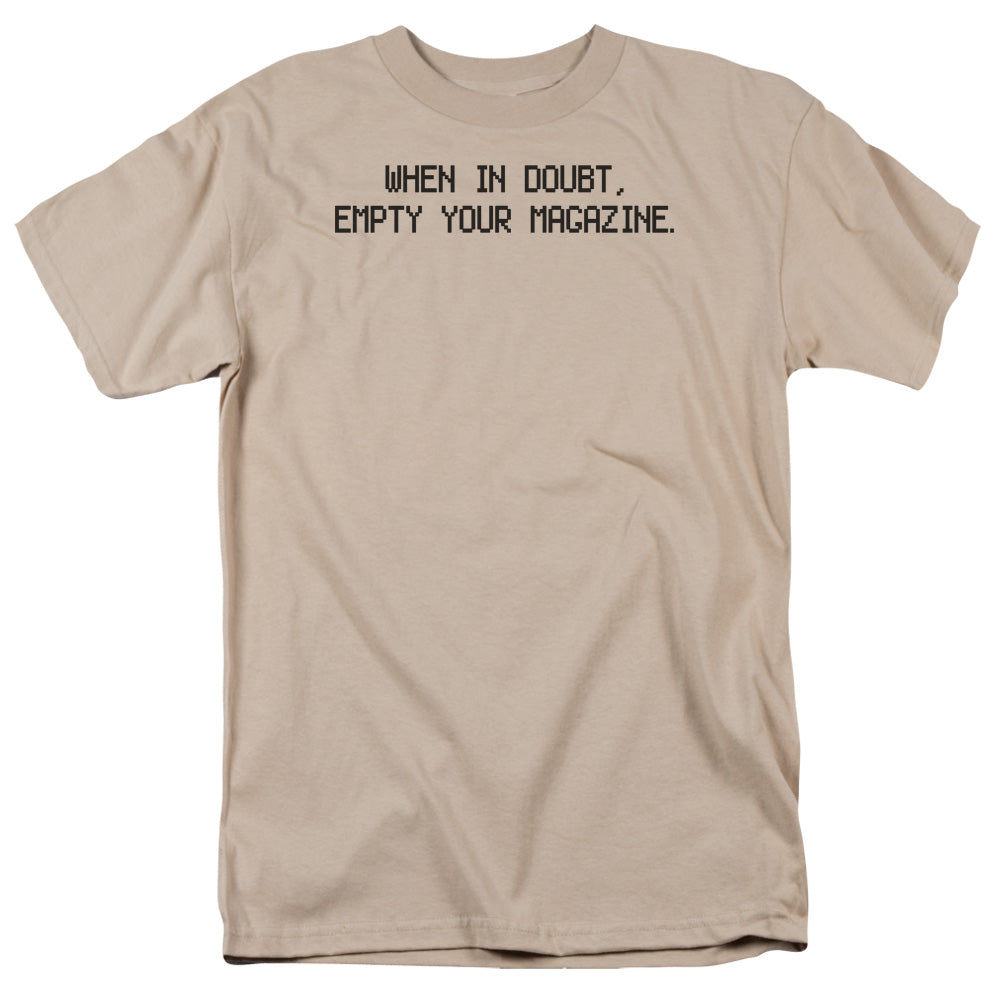 EMPTY YOUR MAGAZINE -   ADULT 18/1 - SAND T-Shirt