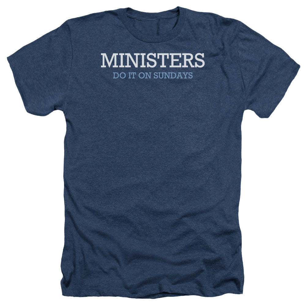 Ministers Do It - Adult Heather - Navy