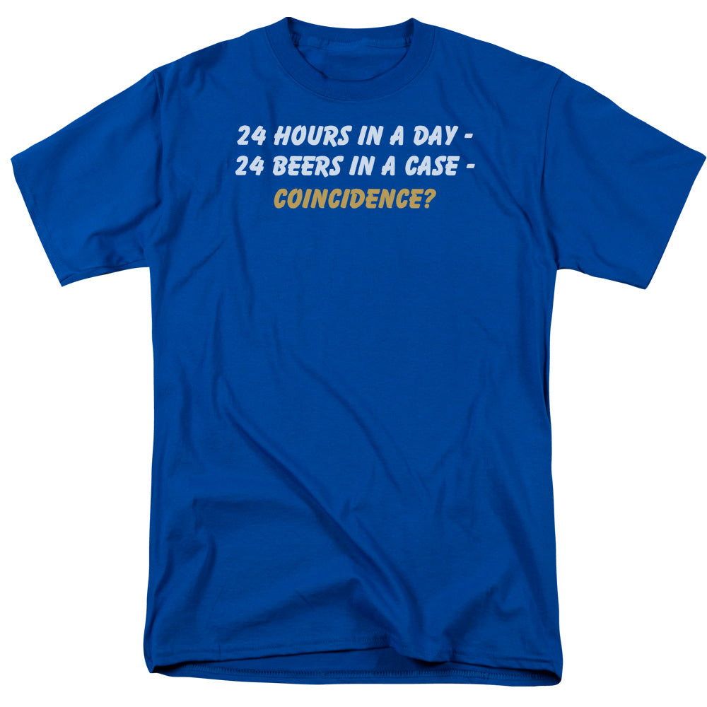 24 Beers - Short Sleeve Adult 18 - 1 - Royal Blue T-shirt