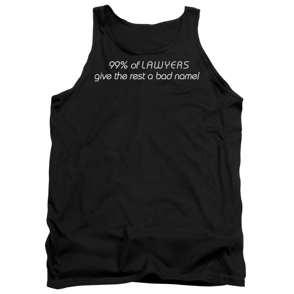 99% Of Lawyers - Adult Tank - Black