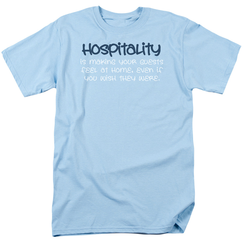 Hospitality - Short Sleeve Adult 18 - 1 - Light Blue T-shirt