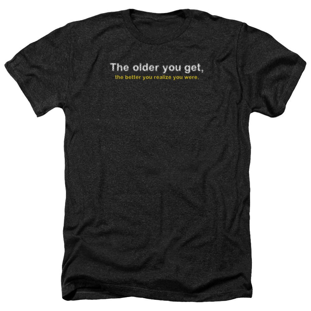 Older You Get - Adult Heather-black