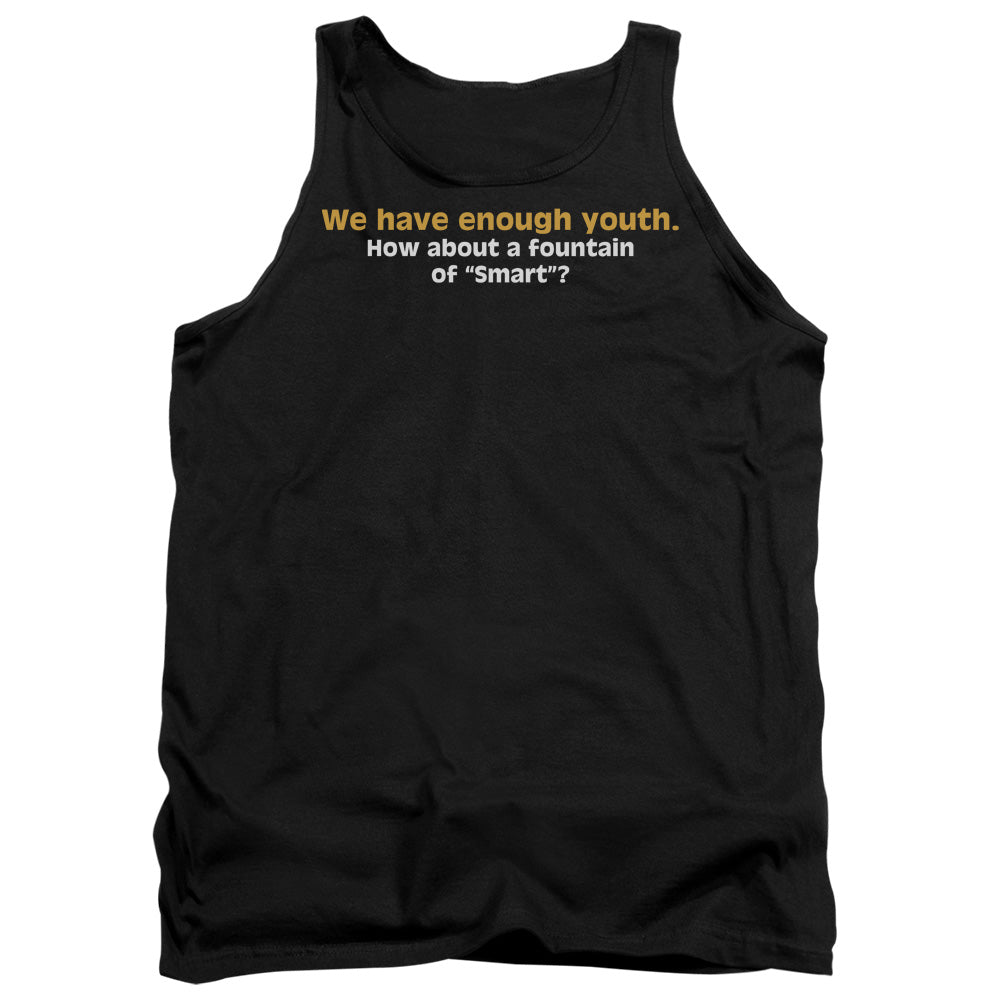 Fountain Of Smart - Adult Tank - Black