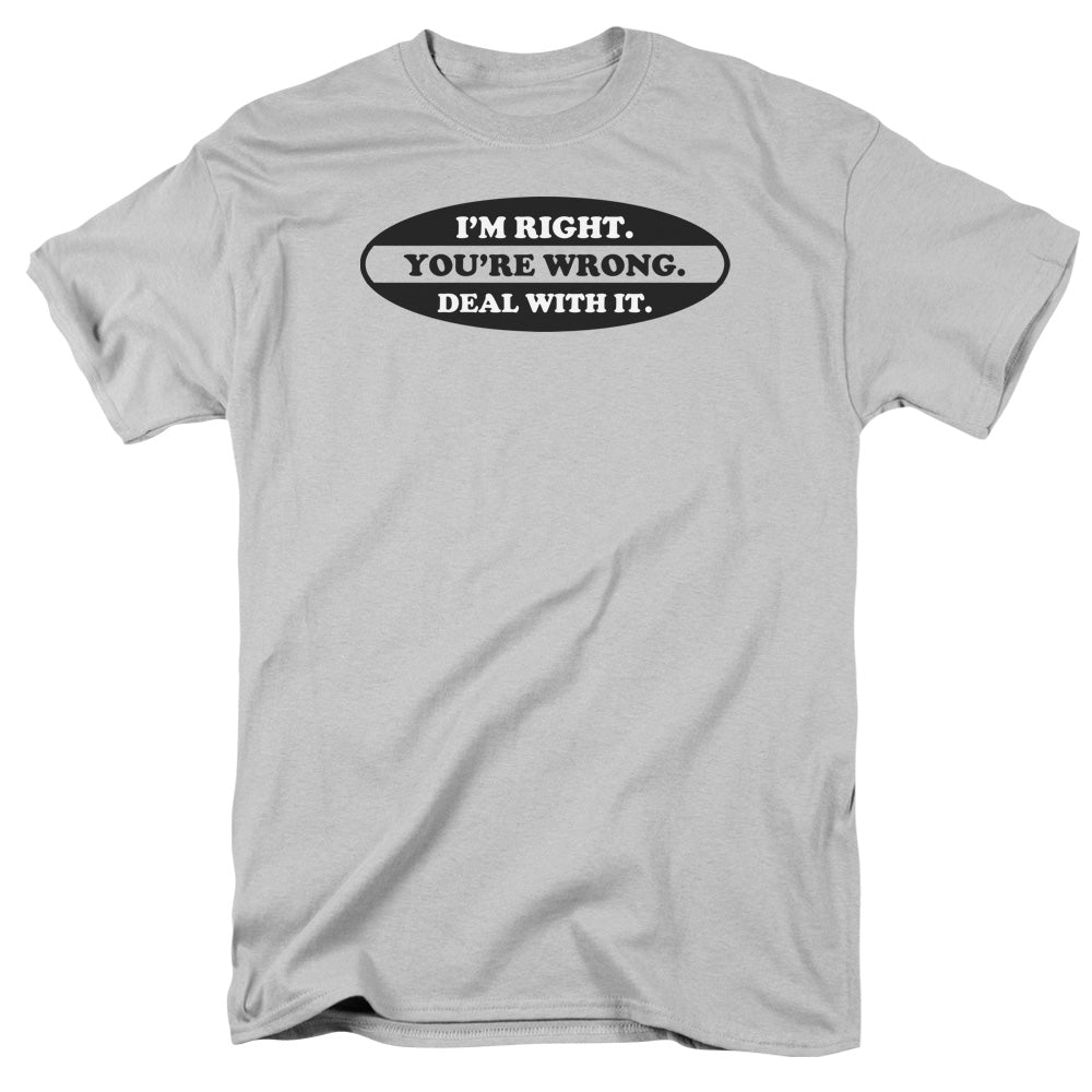 Im Right - Short Sleeve Adult 18 - 1 - Silver T-shirt