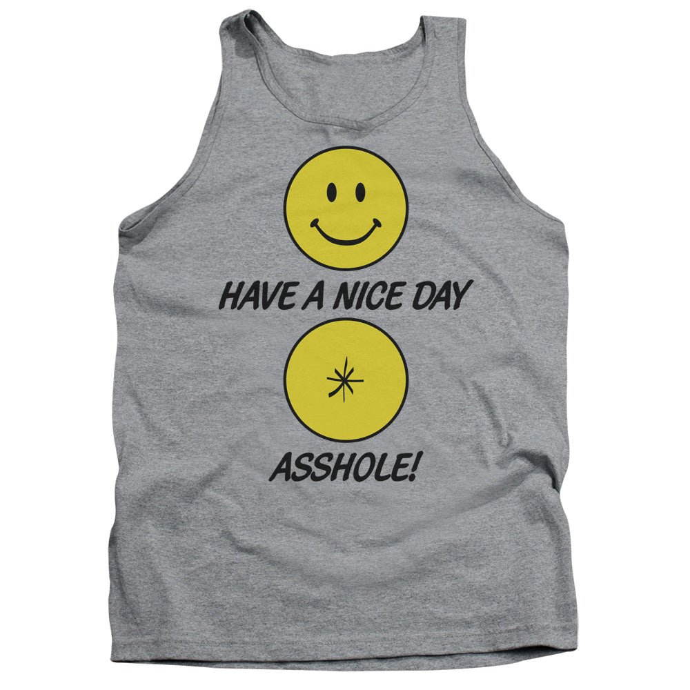 Have A Nice Day - Adult Tank - Athletic Heather