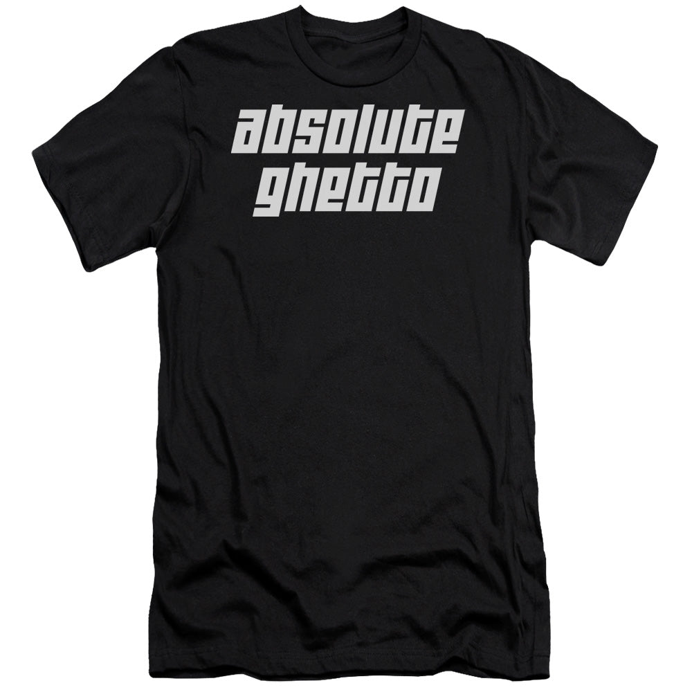 Absolute Ghetto - Short Sleeve Adult 30 - 1 - Black T-shirt