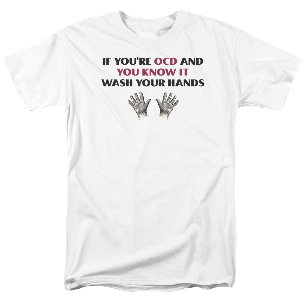 Ocd - Short Sleeve Adult 18 - 1 - White T-shirt