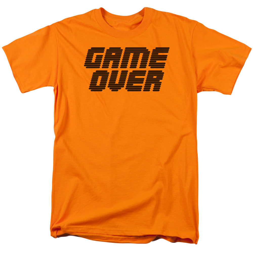 Game Over - Short Sleeve Adult 18 - 1 - Orange T-shirt