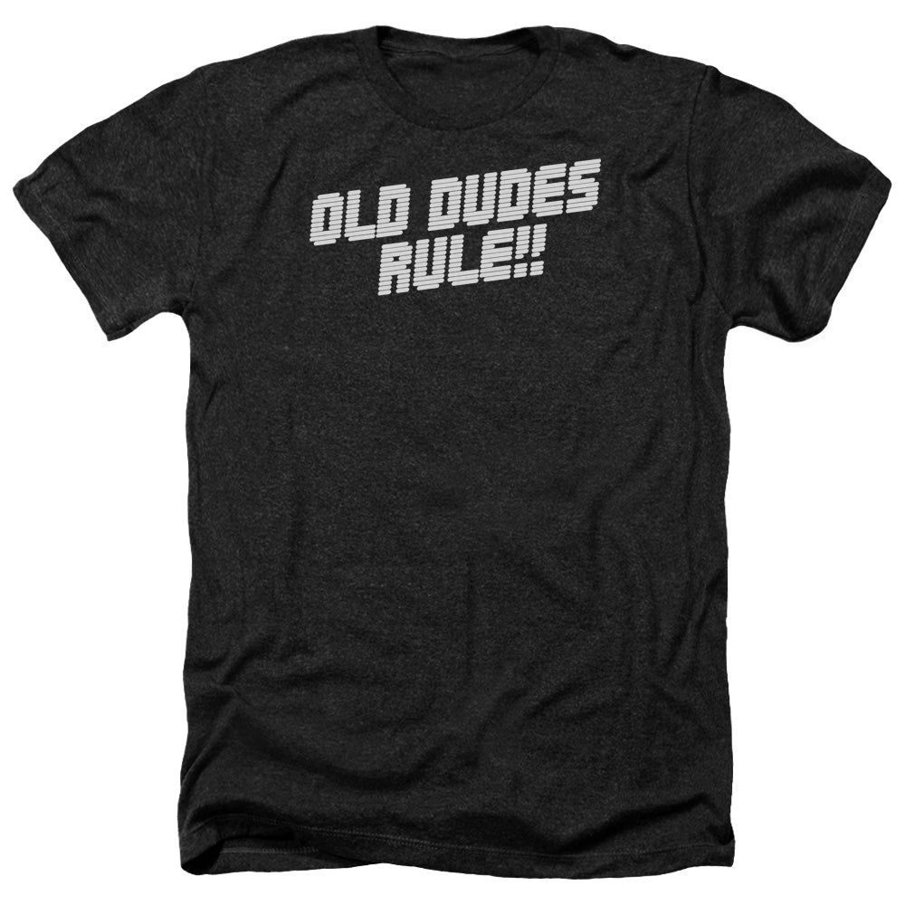 Old Dudes Rule - Adult Heather-black