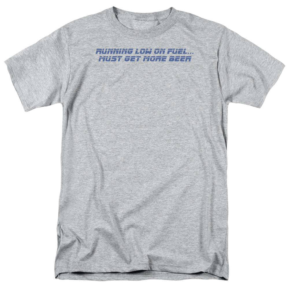 Running Low On Fuel - Short Sleeve Adult 18 - 1 - Athletic Heather T-shirt