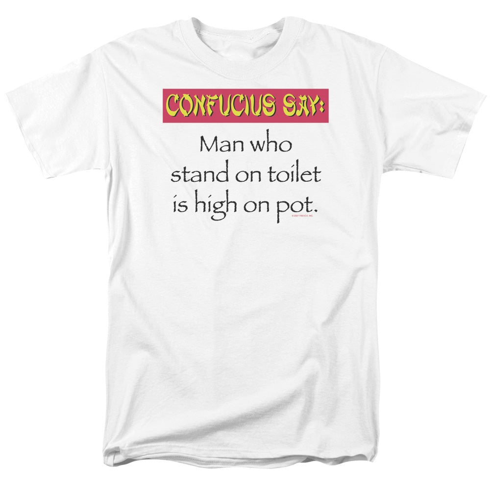 Confucius - Short Sleeve Adult 18 - 1 - White T-shirt