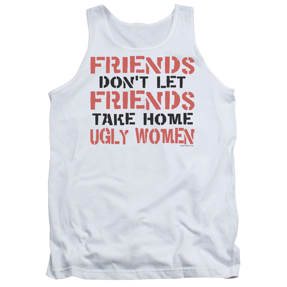 Friends...ugly Women - Adult Tank - Athletic Heather