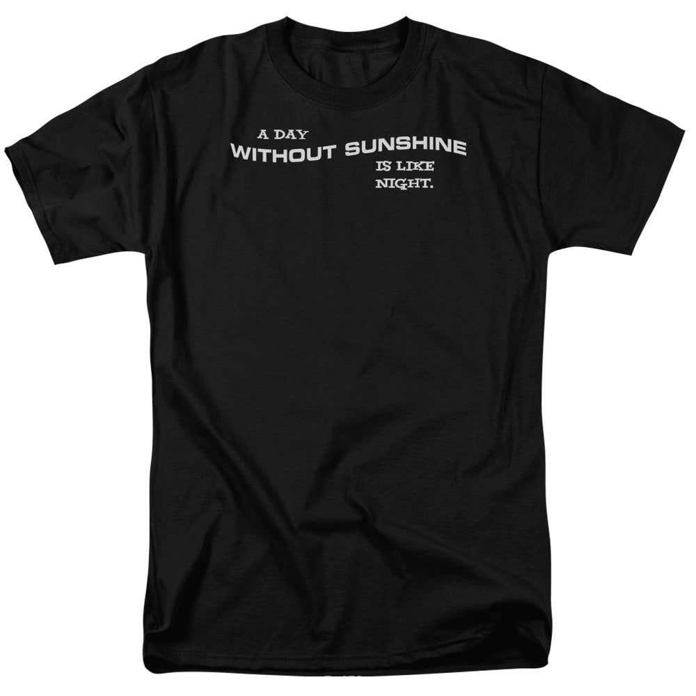 Day Without Sunshine - Short Sleeve Adult 18 - 1 - Black T-shirt