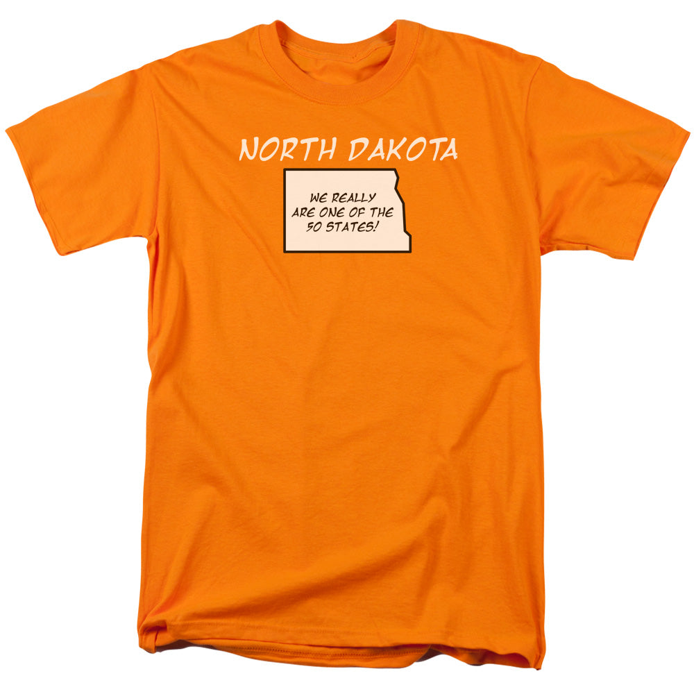 North Dakota - Short Sleeve Adult 18 - 1 - Orange T-shirt