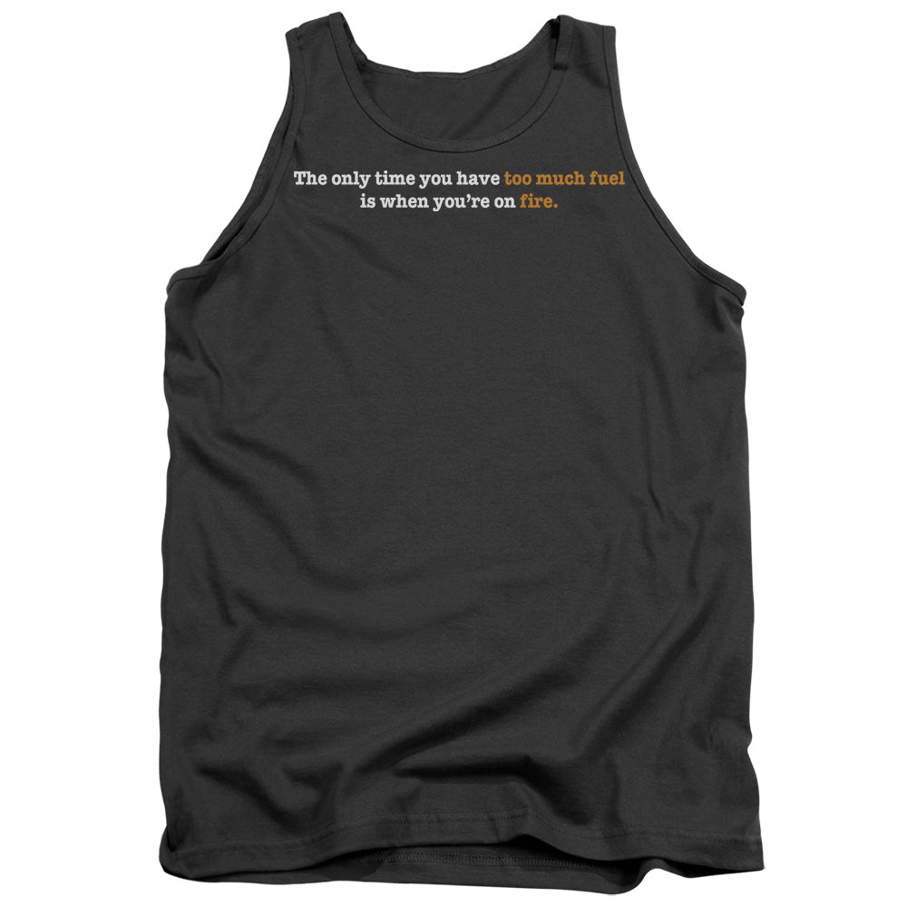 Too Much Fuel - Adult Tank - Charcoal