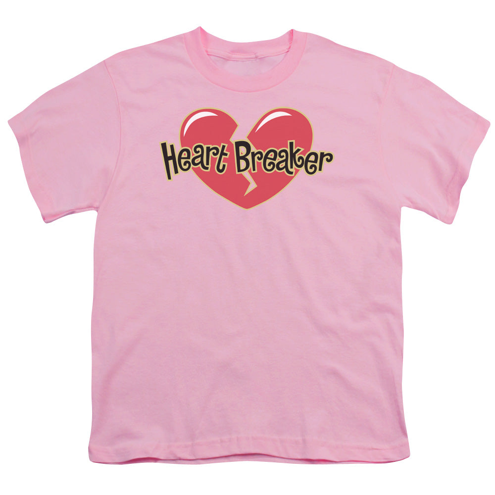 Heart Breaker - Short Sleeve Youth 18 - 1 - Pink T-shirt