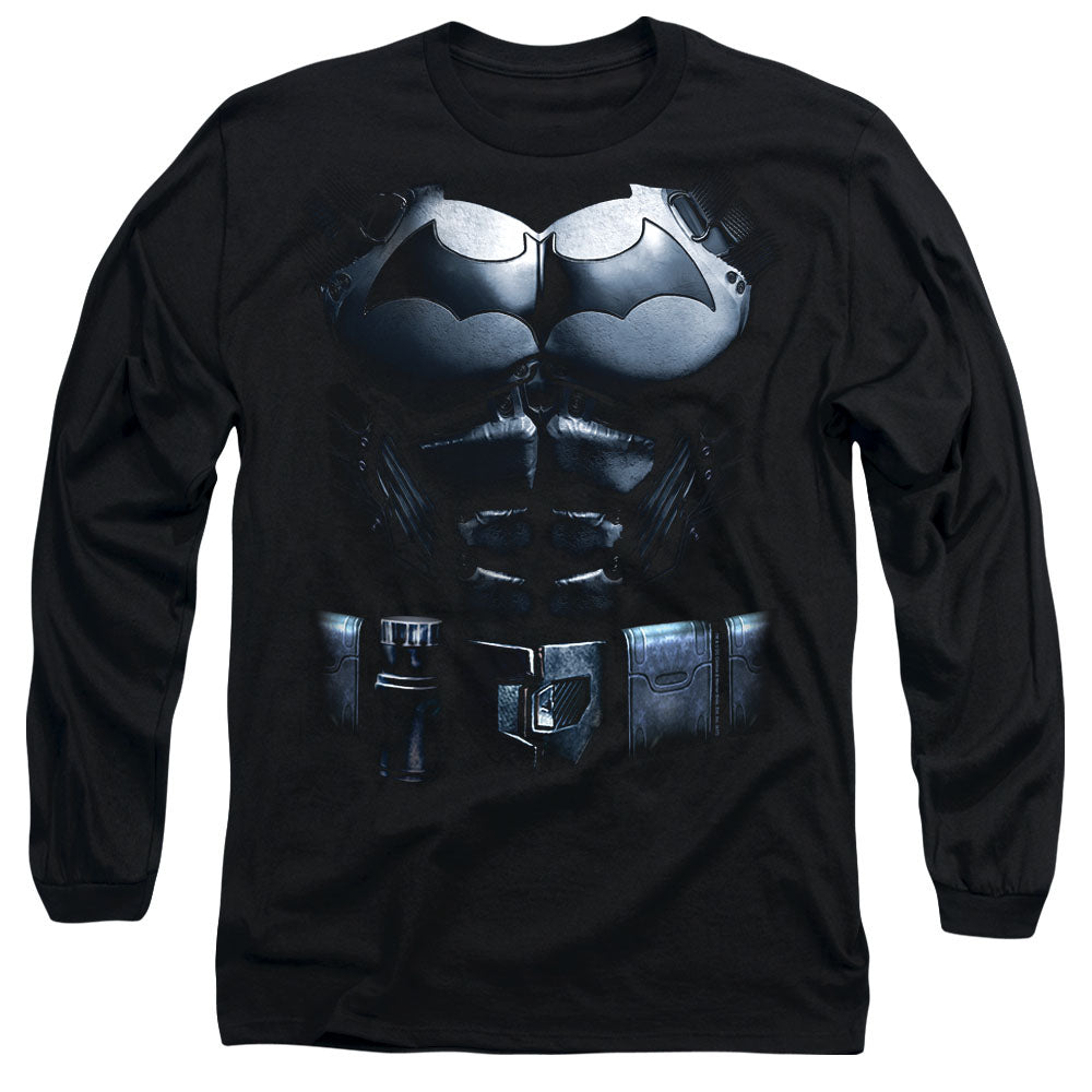 Batman Arkham Origins - Uniform - Long Sleeve Adult 18/1 - Black T-shirt