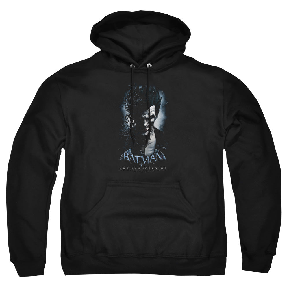 Batman Arkham Origins - Joker - Adult Pull-over Hoodie - Black