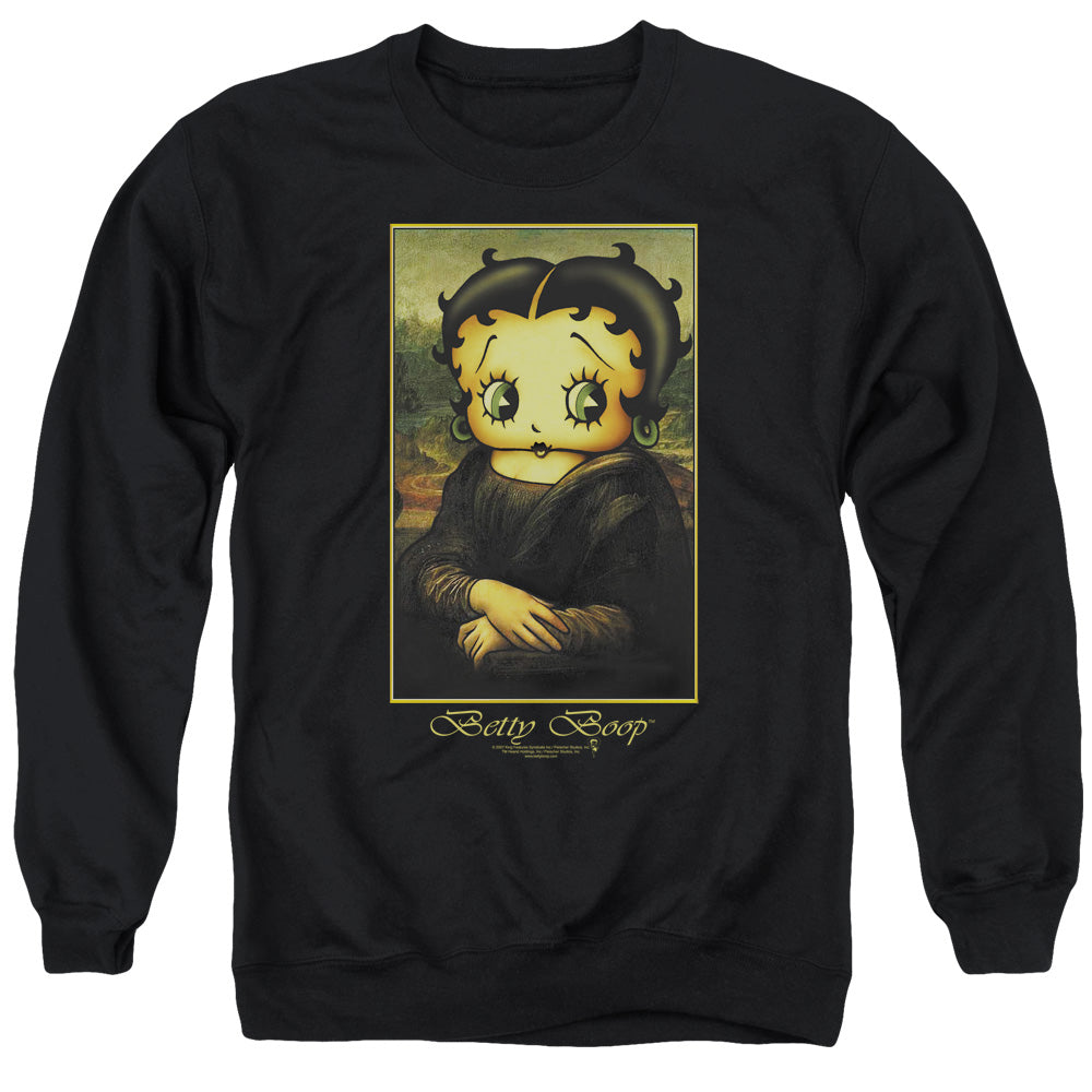 Betty Boop - Boopalisa - Adult Crewneck Sweatshirt - Black