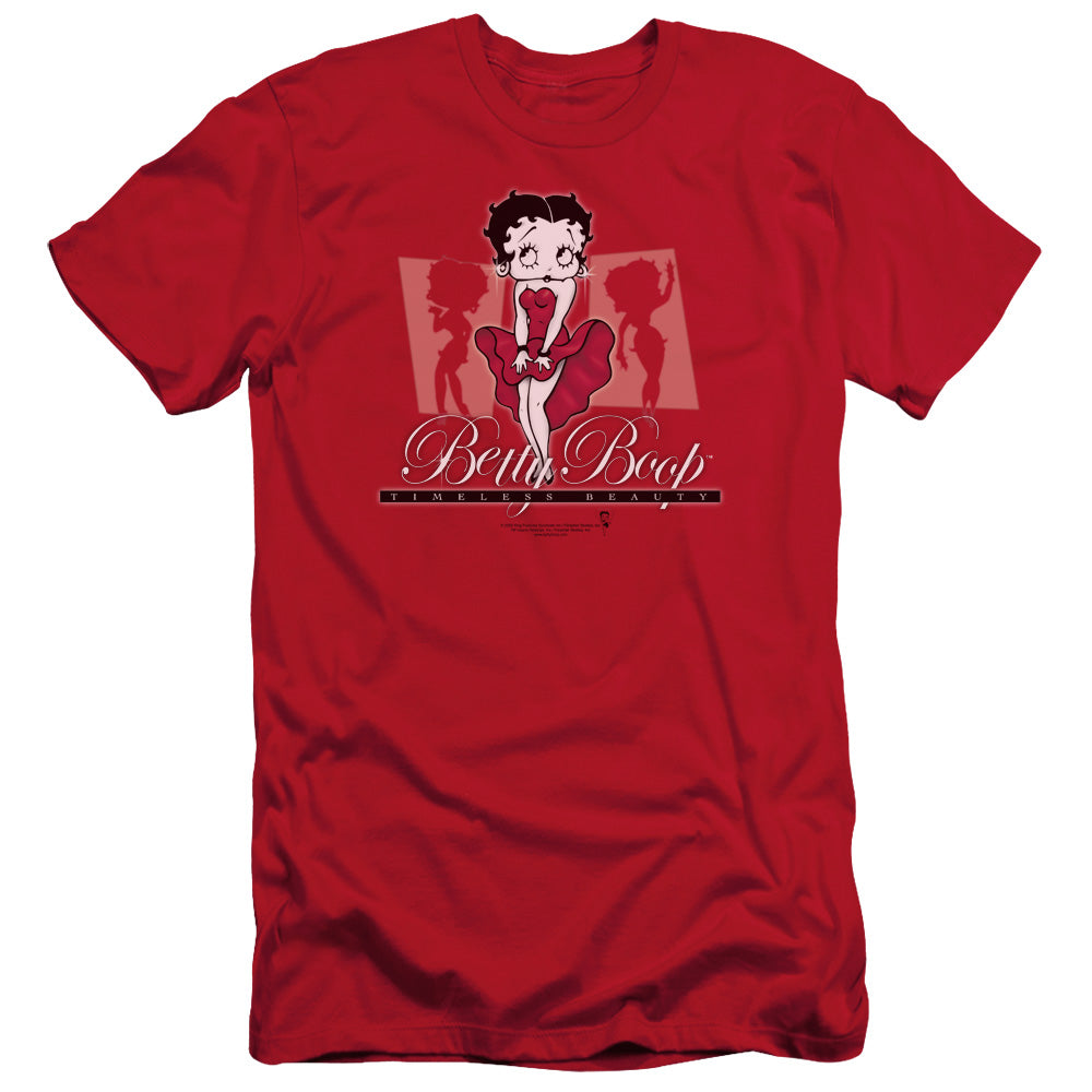 BETTY BOOP TIMELESS BEAUTY - S/S ADULT 30/1 - RED T-Shirt