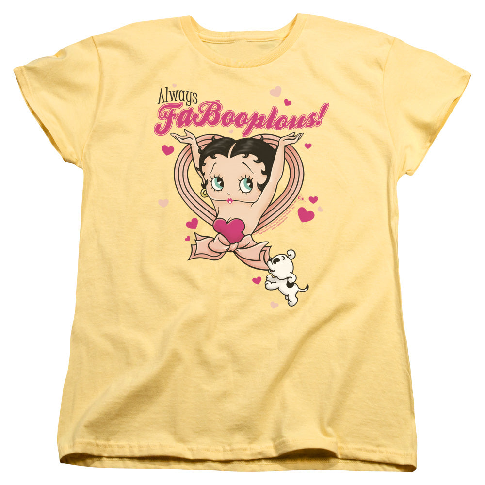 Betty Boop - Fabooplous! - Short Sleeve Womens Tee - Banana T-shirt