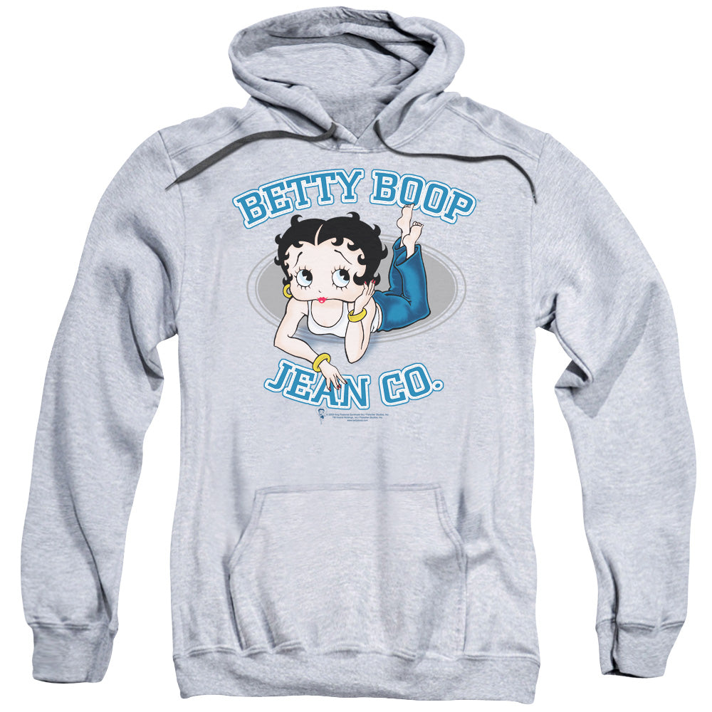 Betty Boop - Jean Co - Adult Pull-over Hoodie - Athletic Heather