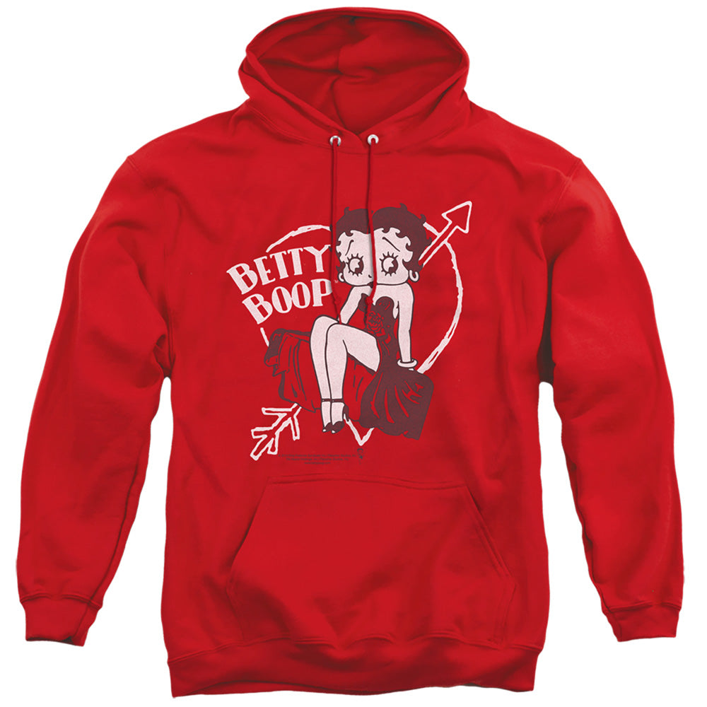 Betty Boop - Lover Girl - Adult Pull-over Hoodie - Red