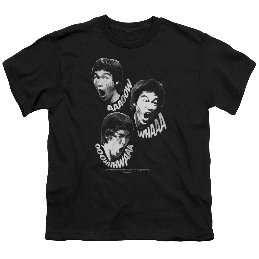 Bruce Lee - Sounds Of The Dragon - Short Sleeve Youth 18/1 - Black T-shirt