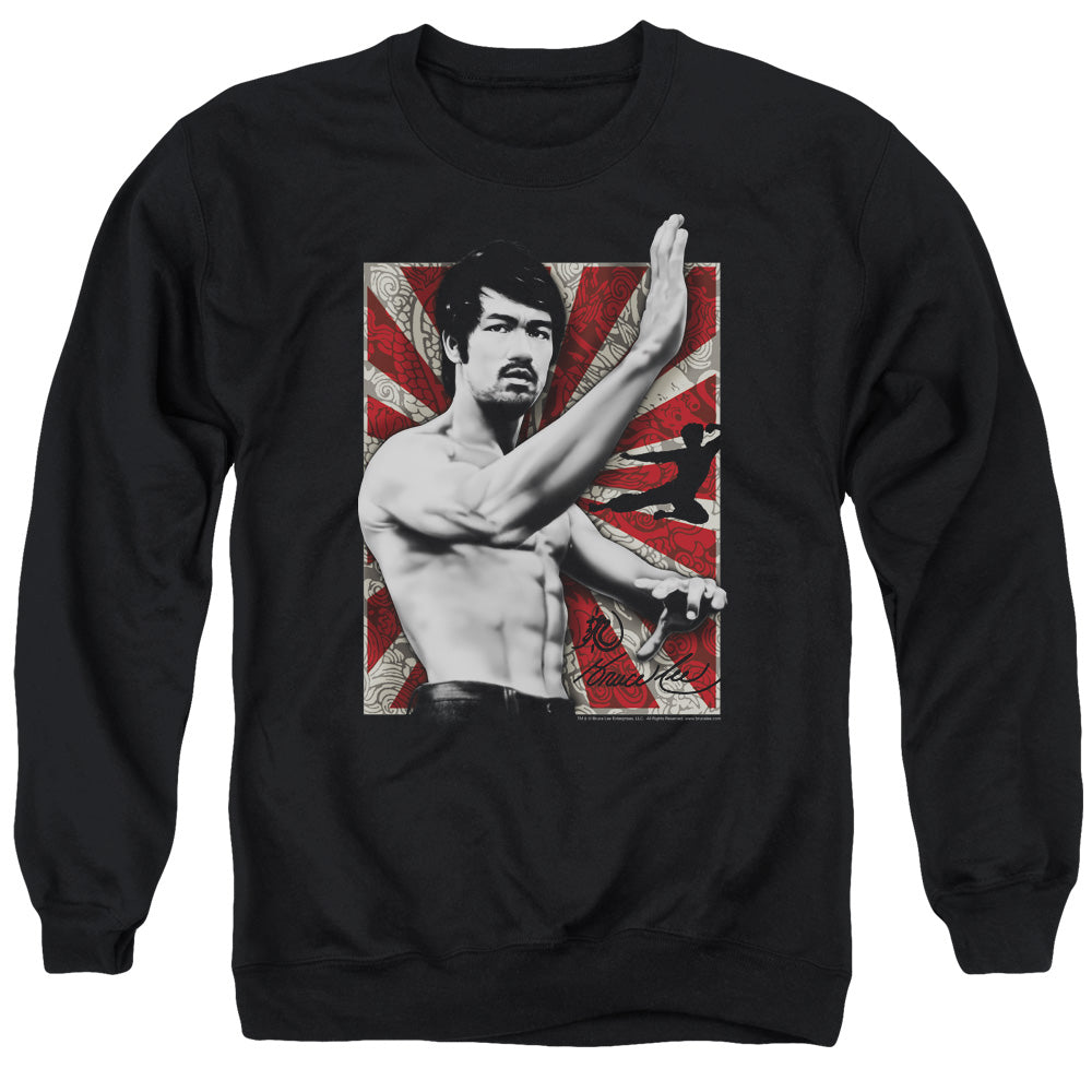 Bruce Lee - Concentrate - Adult Crewneck Sweatshirt - Black