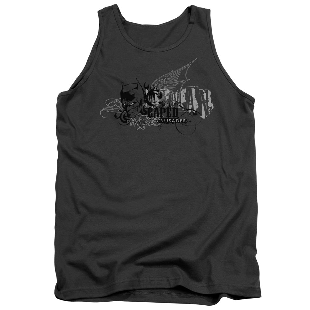 Batman - Urban Crusader - Adult Tank - Charcoal