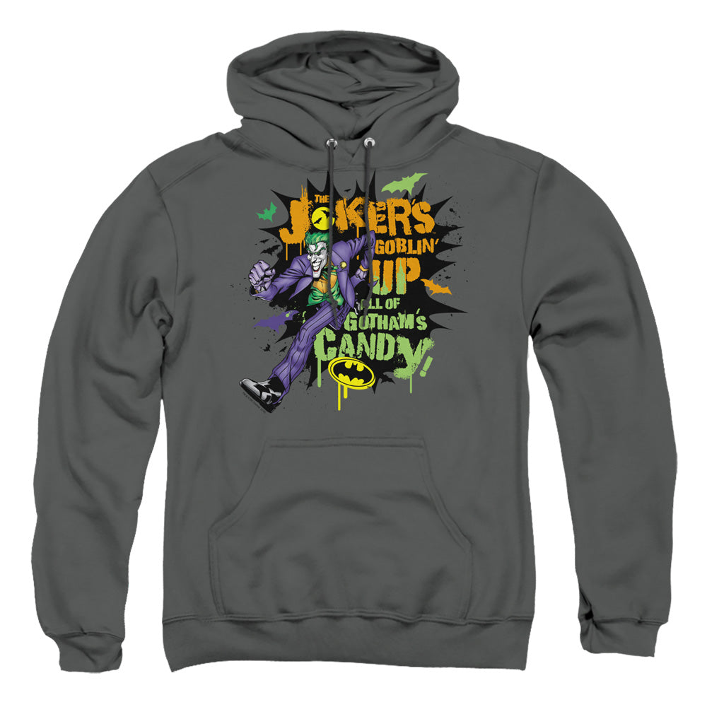 Batman - Goblin Candy - Adult Pull-over Hoodie - Charcoal