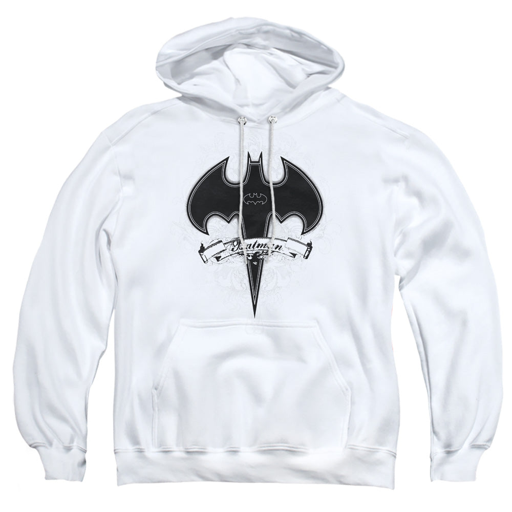 Batman - Gothic Gotham - Adult Pull-over Hoodie - White