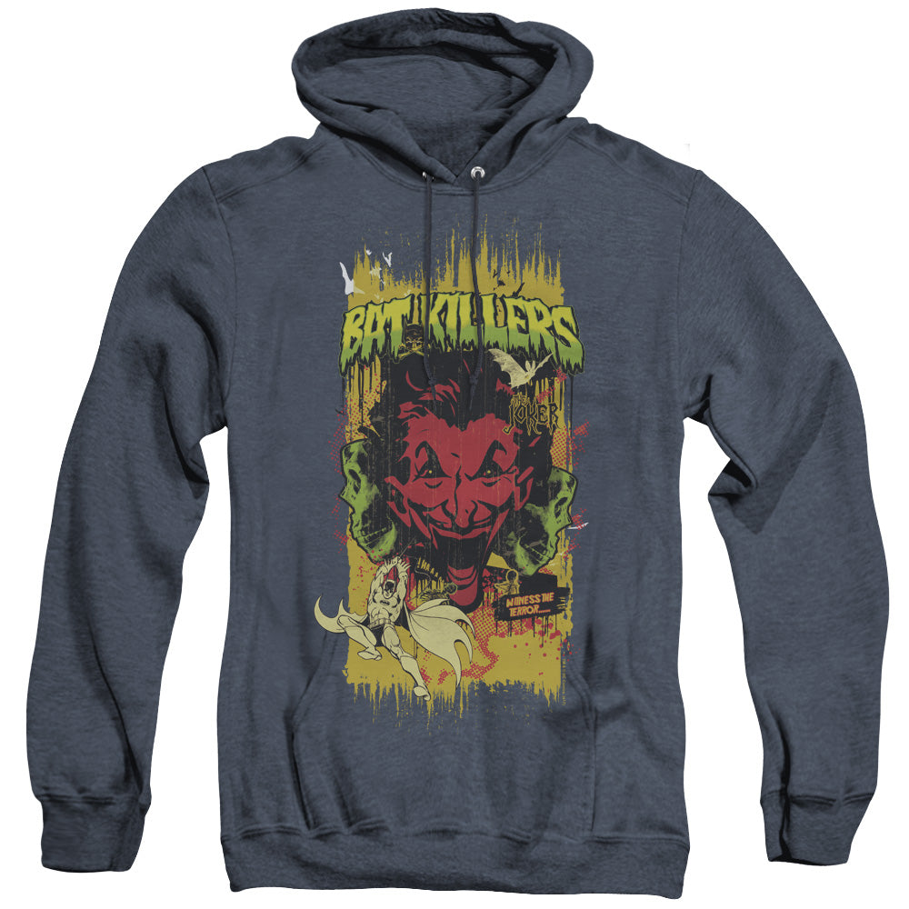 Batman Bat Killers 2 - Adult Heather Hoodie - Navy