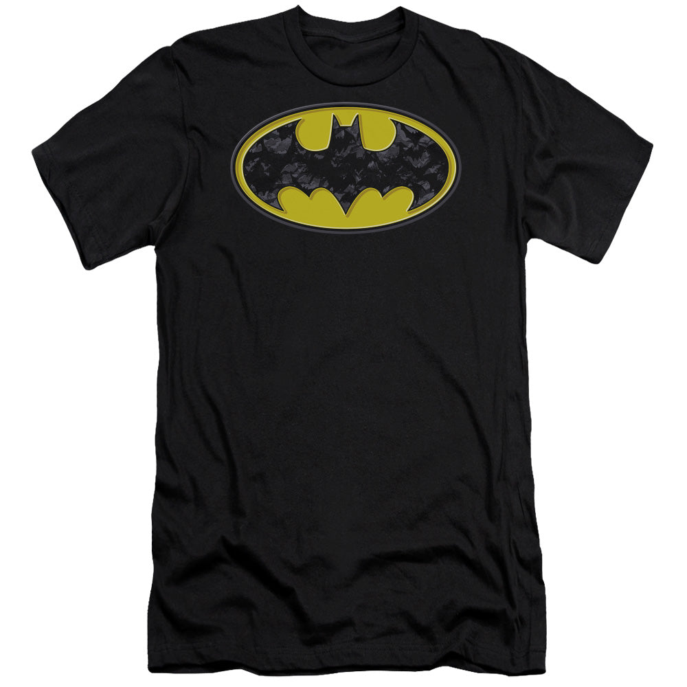 Batman Bats In Logo-premuim Canvas Adult Slim