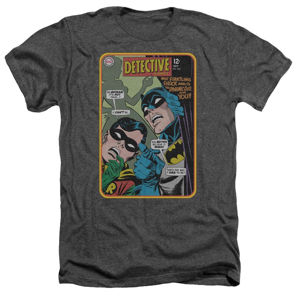 Batman Detective #380 - Adult Heather - Charcoal