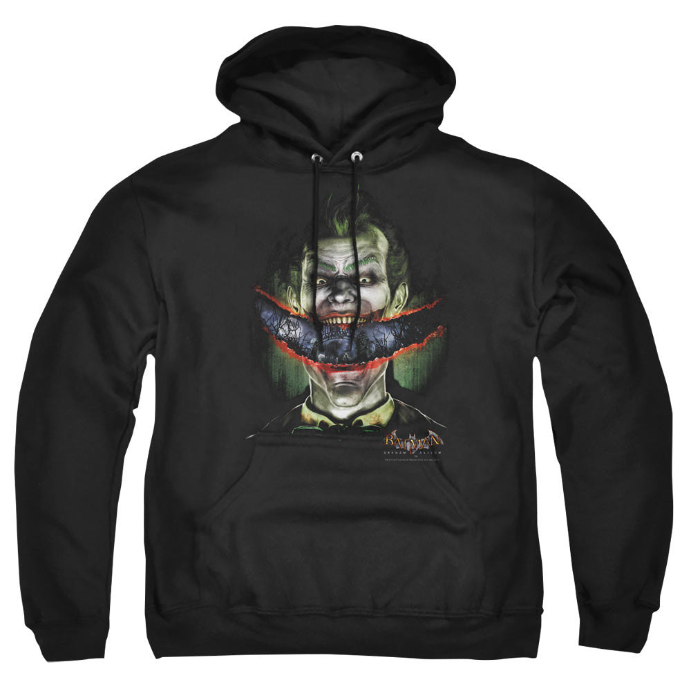 Batman Aa - Crazy Lips - Adult Pull-over Hoodie - Black