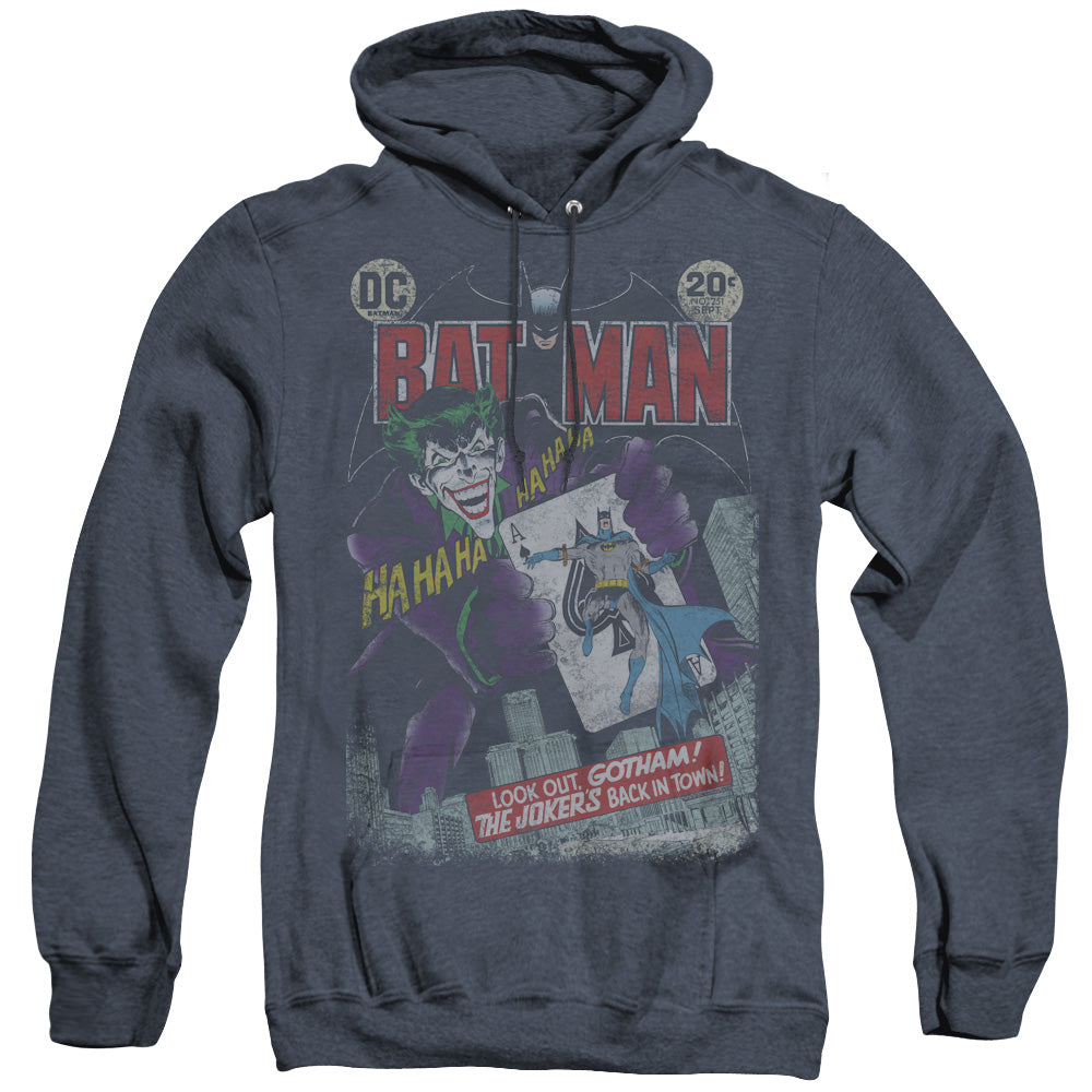 Batman - #251 Distressed - Adult Heather Hoodie - Navy