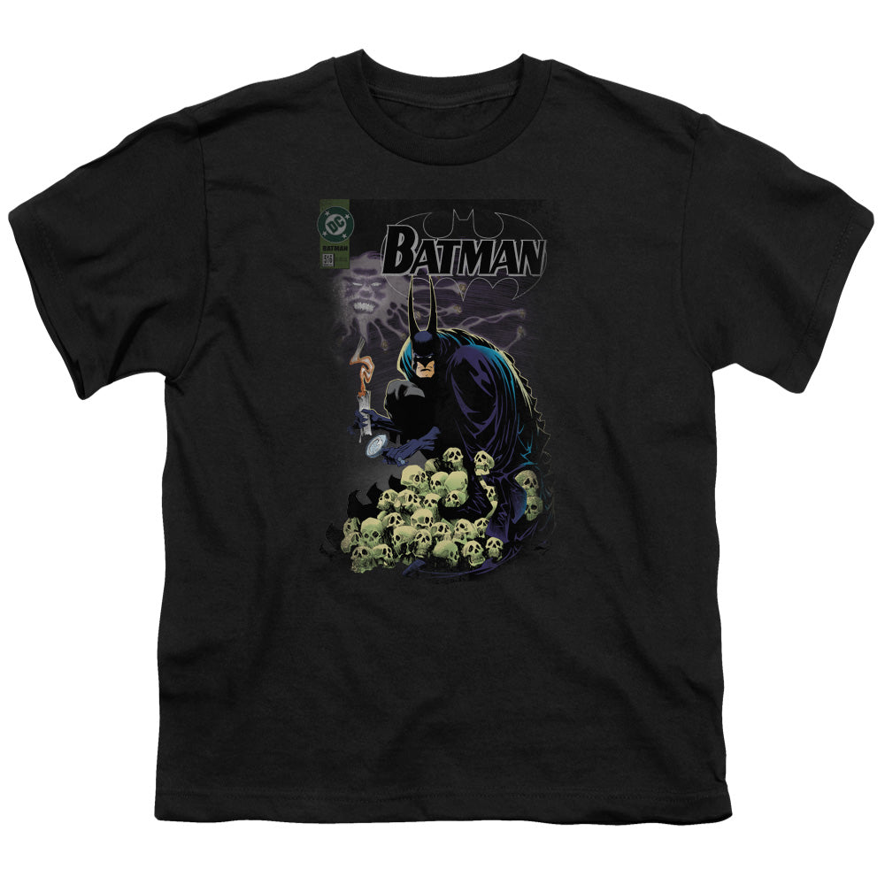 Batman - Cover #516 - Short Sleeve Youth 18/1 - Black T-shirt