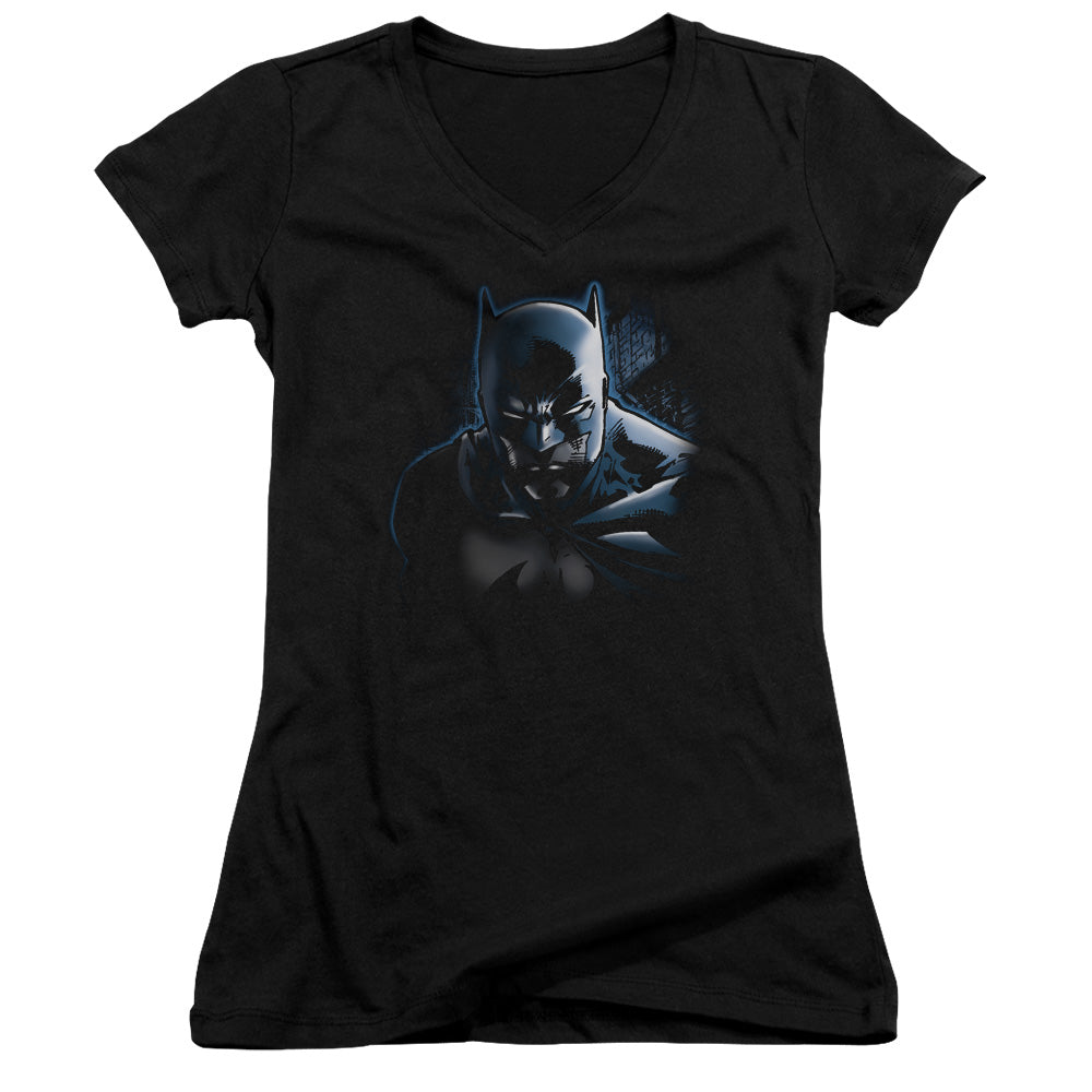 Batman Dont Mess With The Bat - Junior V-neck - Black