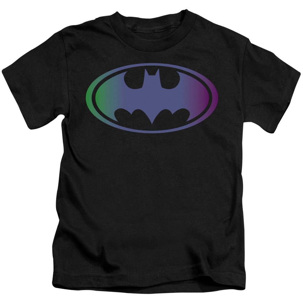 BATMAN GRADIENT BAT LOGO - S/S JUVENILE 18/1 - BLACK - T-Shirt