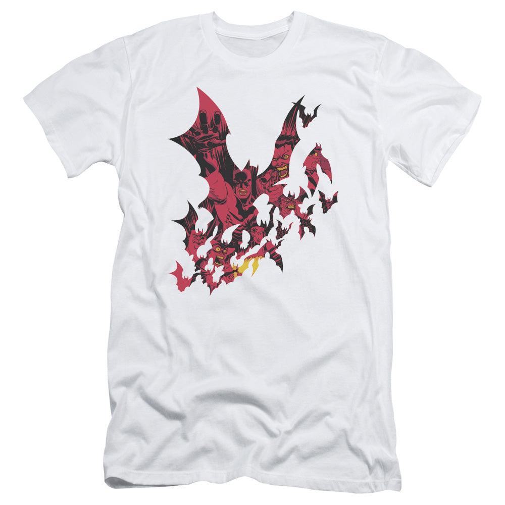 Batman - Broken City - Short Sleeve Adult 30/1 - White T-shirt