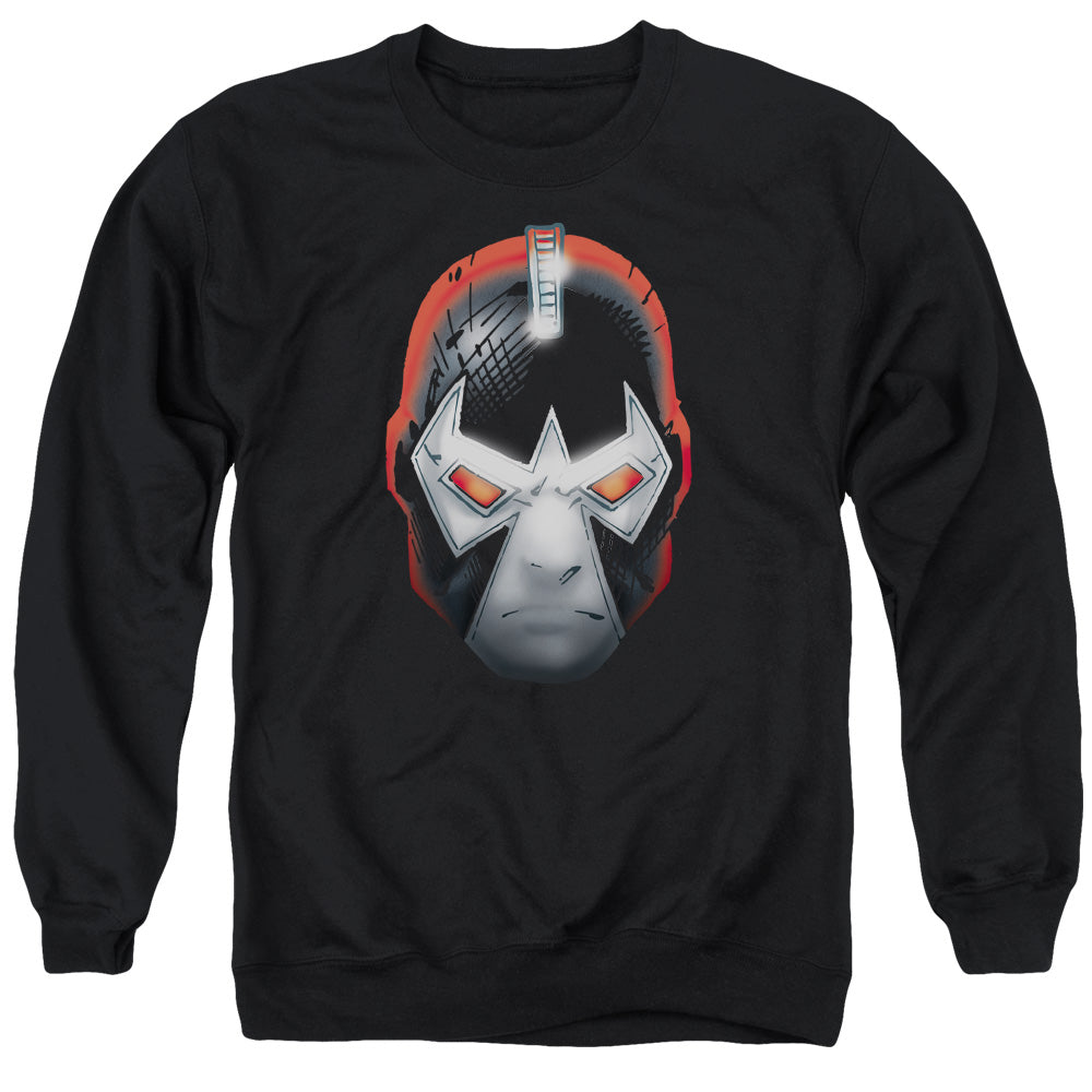 Batman - Bane Head - Adult Crewneck Sweatshirt - Black