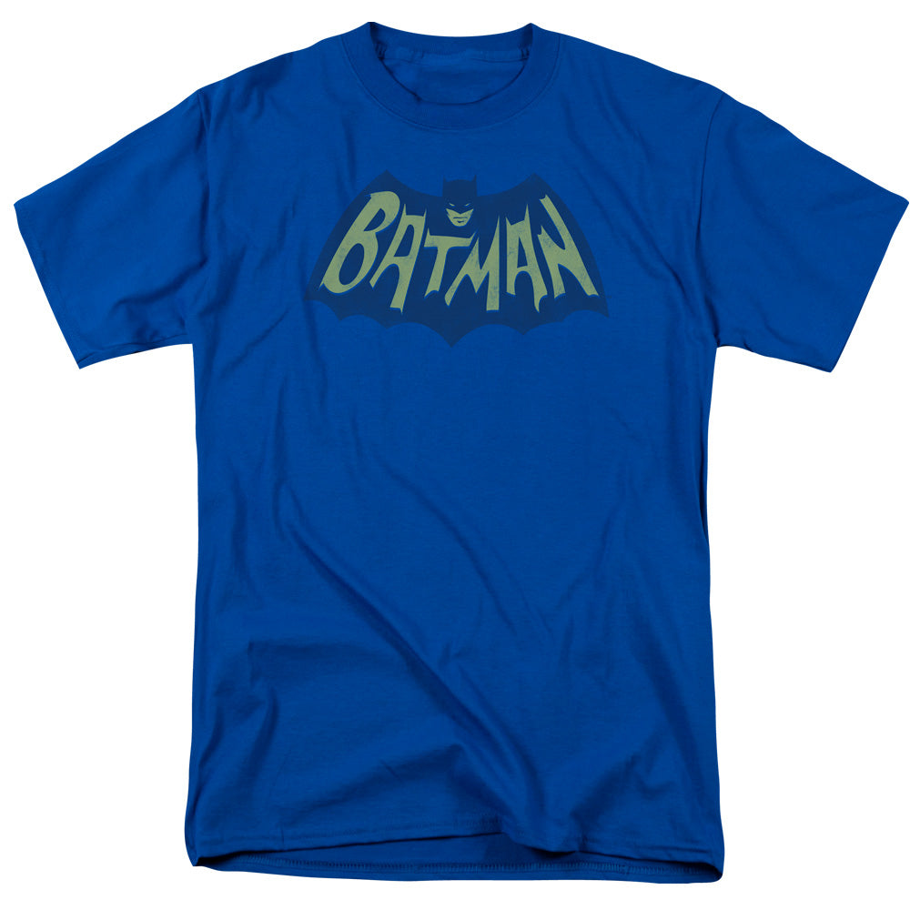 Batman - Show Bat Logo - Short Sleeve Adult 18/1 - Royal Blue T-shirt