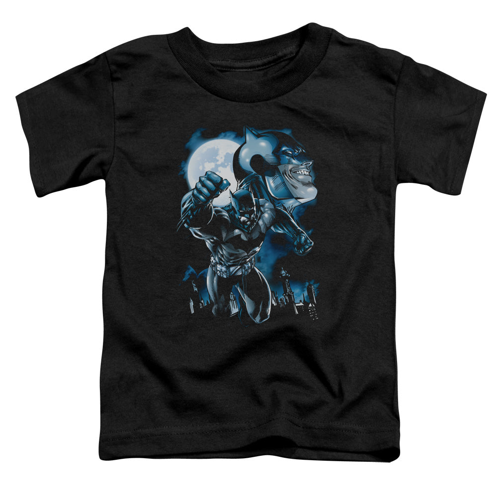 Batman - Moonlight Bat - Short Sleeve Toddler Tee - Black T-shirt