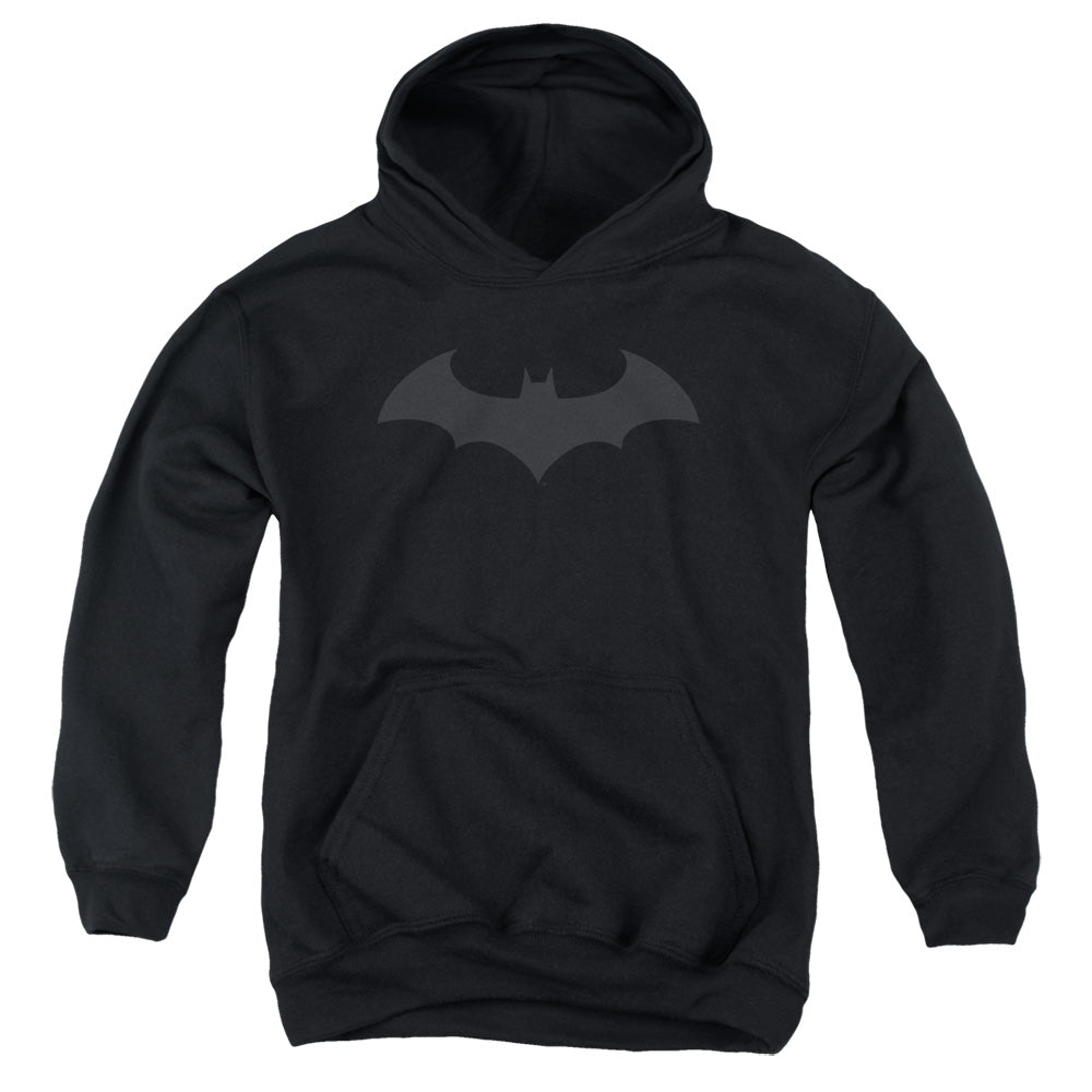 Batman - Hush Logo - Youth Pull-over Hoodie - Black