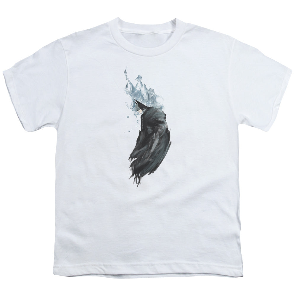 Batman - Wash - Short Sleeve Youth 18/1 - White T-shirt