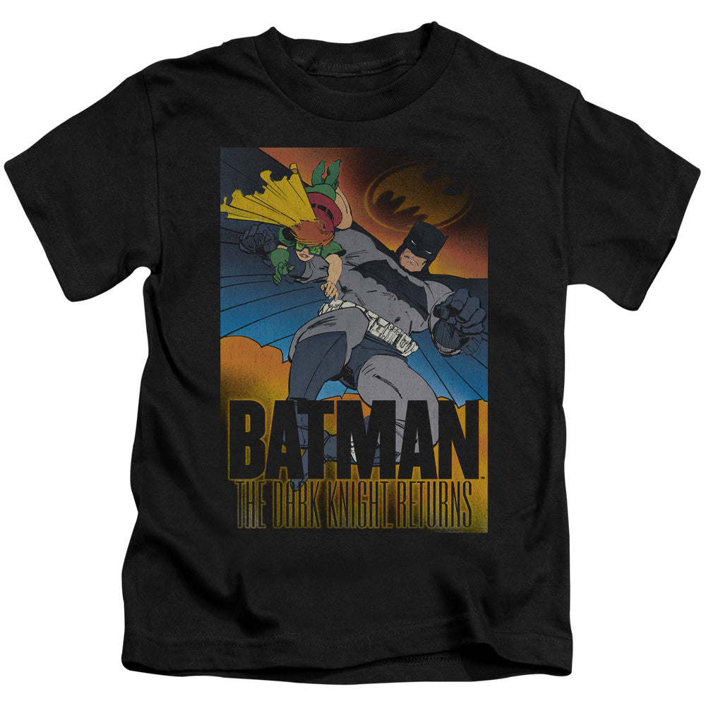 BATMAN DK RETURNS - S/S JUVENILE 18/1 - BLACK - T-Shirt